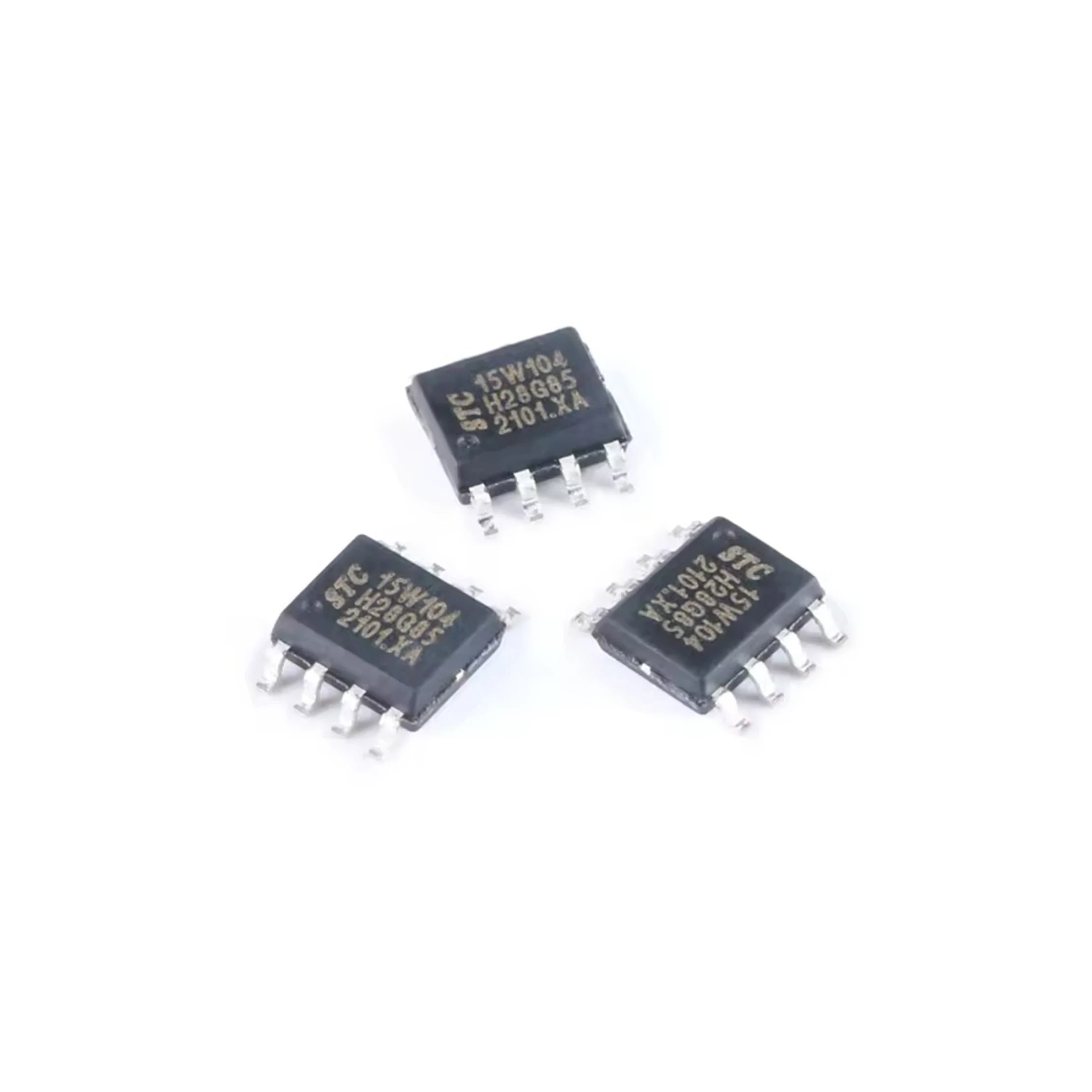 5Pcs STC15W104 STC15W104-35I STC 15W104 SOP8 Enhanced 1T 8051 Microcontroller MCU IC Controller Chip 15W104-35I