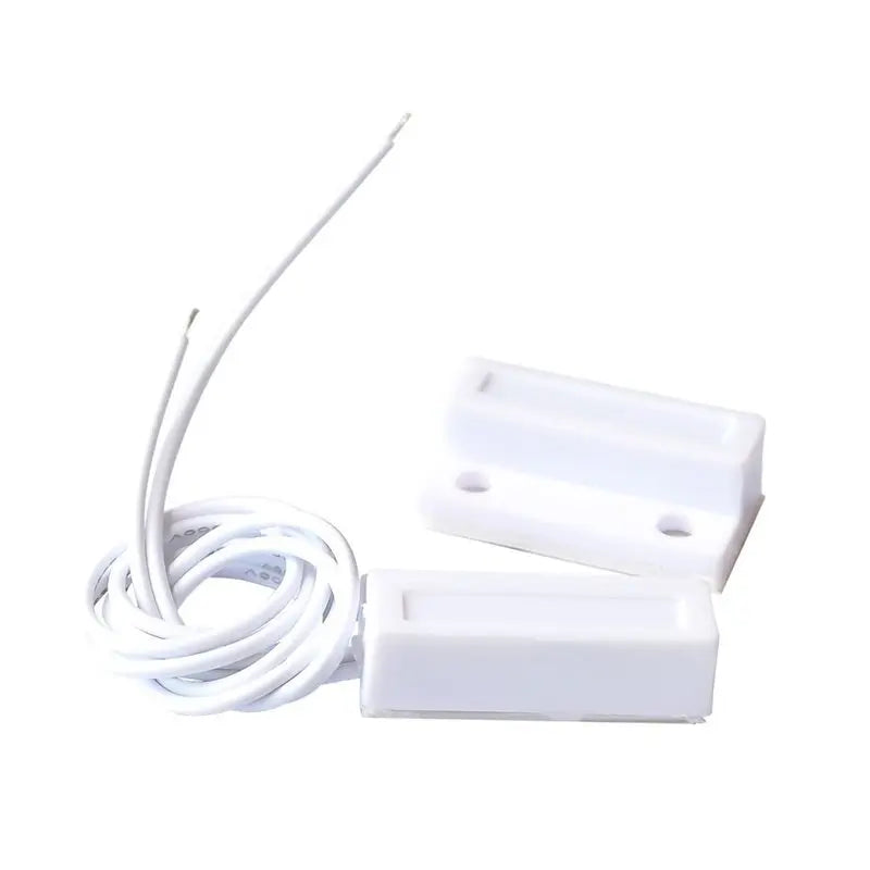 AAAEL-For Wired Door Window Sensor 10PCS MC-38 Magnetic Switch NC Normally Closed For Wired Wifi GSM Home Alarm Security System