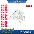 10/PCS New 4N25 4N26 4N27 4N28 4N32 4N33 4N35 4N36 4N37 4N38 DIP6 Optocoupler chip In Stock