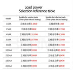 3 Phase 10A 60A 80A 100A 150 200A Three Phase SSR 80-250VAC Control 24-480V Solid State Relay  AC-AC