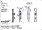 3A Magnetic Spring Loaded Pogo Pin Connector 24VDC LED Snap-on JST SM JR Servo Extended Cable 5/6/7/8/9 Pin Male Female Blind