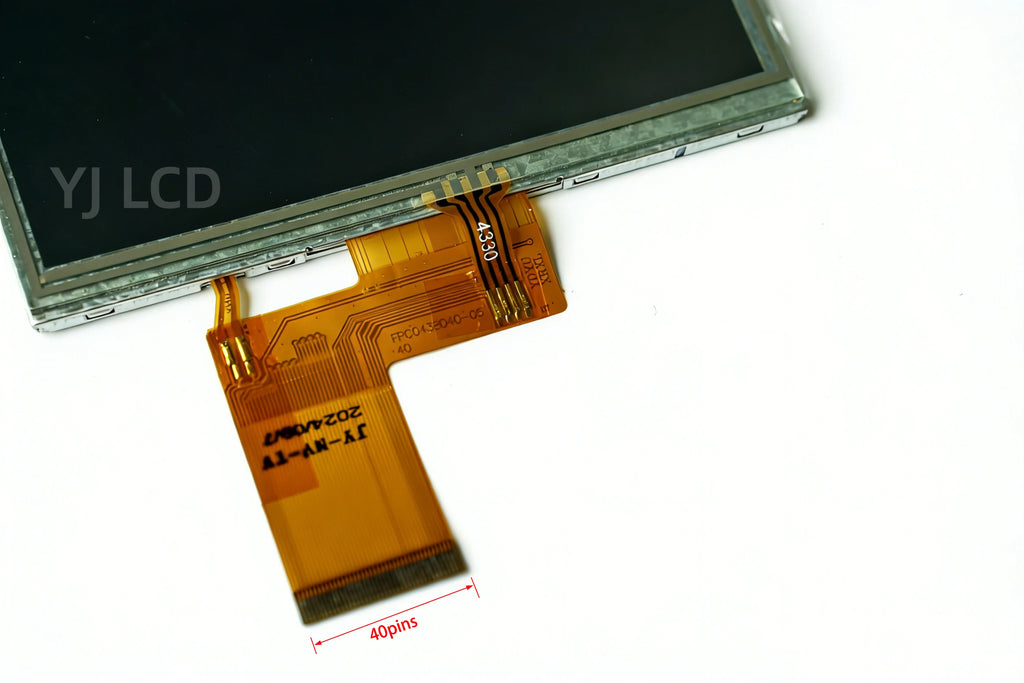 Hot Sale XHL4330PT-7 4.3 Inch LCD Display with Touch Screen 480×272 40 Pins TN Panel 350 cd/m² High Quality Replacement Part