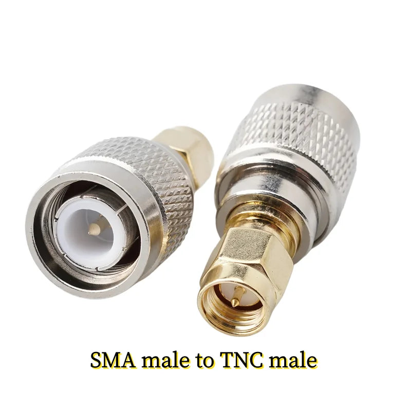 Coaxial RF Connector TNC to SMA Adapter SMA Male/Female to TNC Male/Female SMAKJ Made of Copper