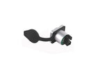 10pcs Waterproof D type RJ45 Connector Female to Female Socket Metal Shell Chassis Panel Mount Network Ethernet RJ45 Adapter