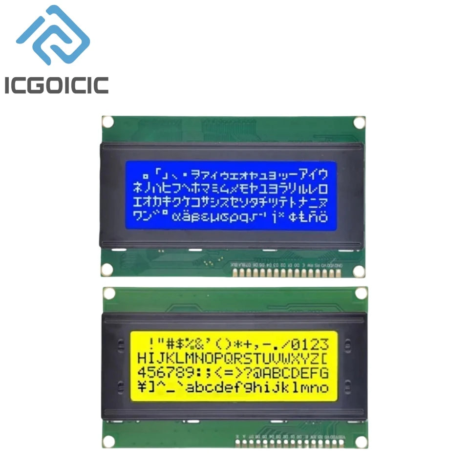 LCD2004+I2C 2004 20x4 2004A Blue/Green Screen HD44780 Character LCD /w IIC/I2C Serial Interface Adapter Module For Arduino