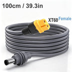 3M/1M Starlink Mini Power Cable XT60 to DC Adapter, Starlink Mini XT60 Connector to DC5521 Waterproof Plug Power Cord 5.5x2.1MM