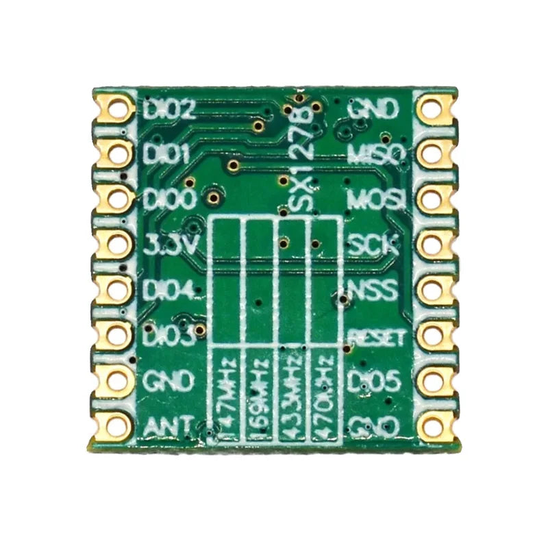 SX1278 RFM95 LoRa Wireless Module 433/470/868/915MHz Long Range Low Power SPI Interface for IoT Communication