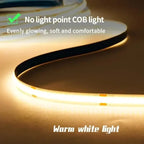 Touch Switch COB LED Strip Light 5V USB High Density RA90 Dimmable Flexible Tape TV Backlight Mirror Room Linear Lightings Decor
