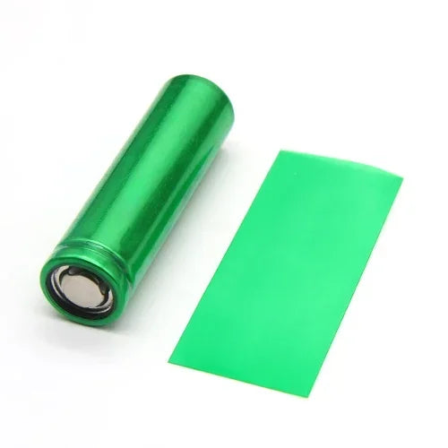 18650/21700/26650 Lipo Battery Wrap 20/50/100/300pcs PVC Heat Shrink Tube Precut Insulated Film Cover Lipo Battery Sleeve Casing