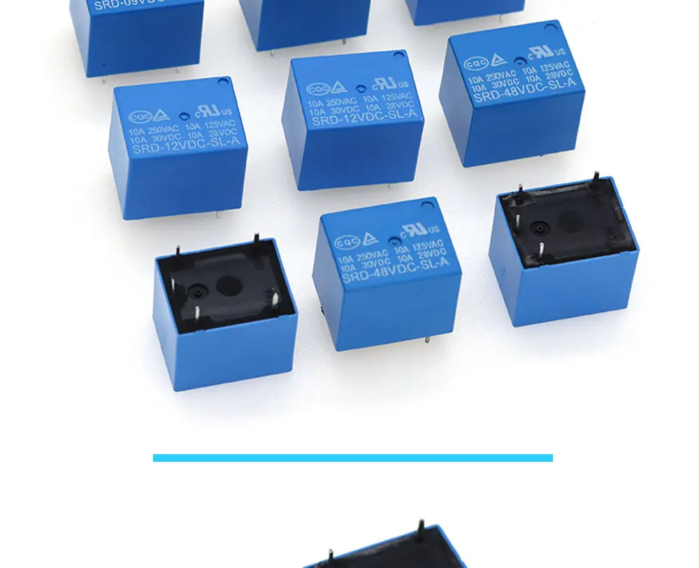 5/20/50PCS Javino Relay SRD-5VDC-SL-C SRD-12VDC-SL SRD-3VDC SRD-9V relays 4/5PINS 12V DC High Quality Javino