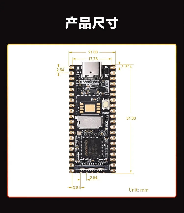 Luckfox Pico Luckfox RV1103 Linux Development Board ARM Cortex-A7 Processor Luckfox Pico Luckfox Pico M