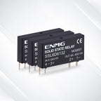 ENMG Ultra-compact Low-Profile Solid State Relay 5V12V24V PLC Interface Type SSL6D6132 DC Control DC AC 6A 2A One Normally Open