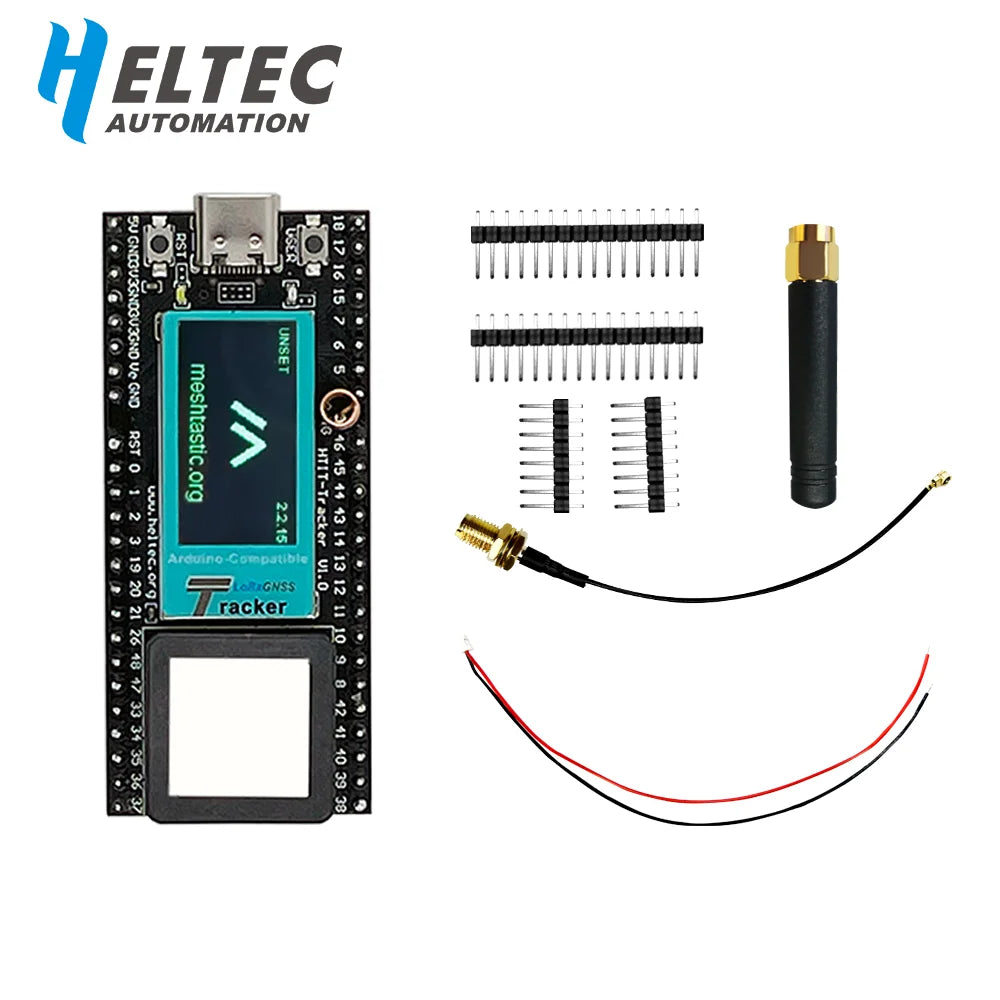 New Heltec ESP32 LoRa V3 Meshtastic Network Asset Tracker Wi-Fi Bluetooth GPS Tracker for Vehicle Bike Kids Pet Car Fitness