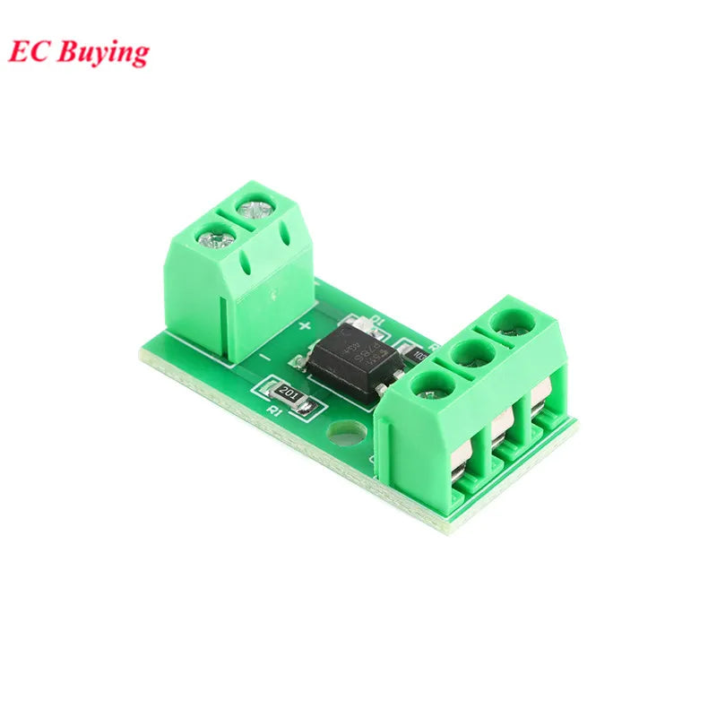 5Pcs/1pc 1 Channel Way Optocoupler Isolation Module 3-5V/12V/24V Photoelectric Isolator Anti-interference PLC Drive Motor Board