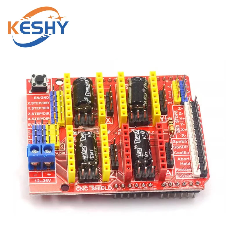 CNC Shield V3 V4 Engraving Machine Compatible With Nano 3.0 / A4988 Driver Expansion Board Module for the 3D Printer Diy Kit