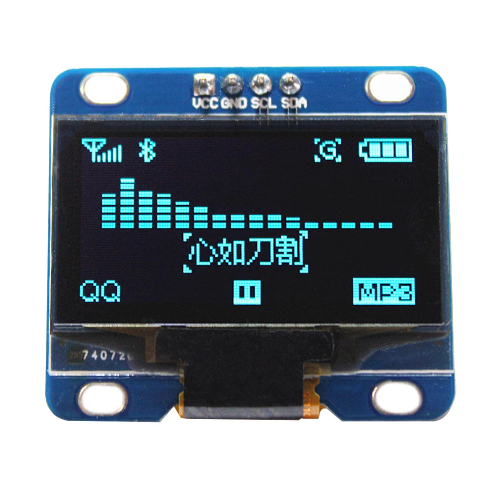 1.3" OLED Display Blue / White I2C IIC Serial 128X64 SH1106 LCD 1.3inch Screen Module for Arduino 51 MSP420 STIM32 SCR