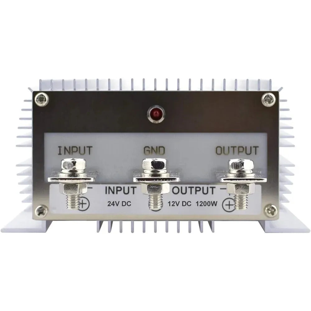 DC 24V to 12V 100A 1200W Waterproof Buck Transformer Power Supply