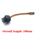 1PC TYPE C Threaded Snap FPC Waterproof Plug IP67 IP68 Data Connector USB3.1 Interface C-Type Male Female Plug Socket