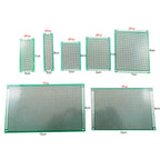 61/169Pcs/Box Double Side PCB Board Kit 40Pin Single Row Male and Female Pin Headers and 5.0mm Screw Terminal Blocks for Arduino