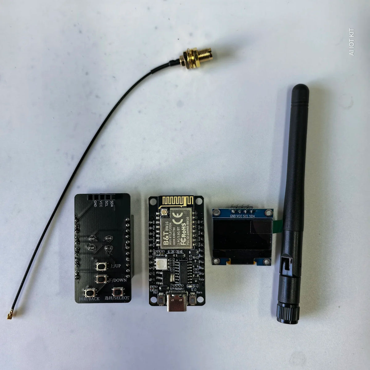 BW16 KIT with Wifi Kill Support 2.4G and 5G RTL8720DN NodeMCU Serial Port to Wifi Wireless WiFi Module Fireware with Jike V2.0
