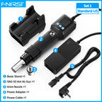 FNIRSI SAG-55 Micro Hot Air Gun 550W with Stand BGA Rework LCD Digital Hair Dryer Soldering Heat Gun for Welding Repair Tools