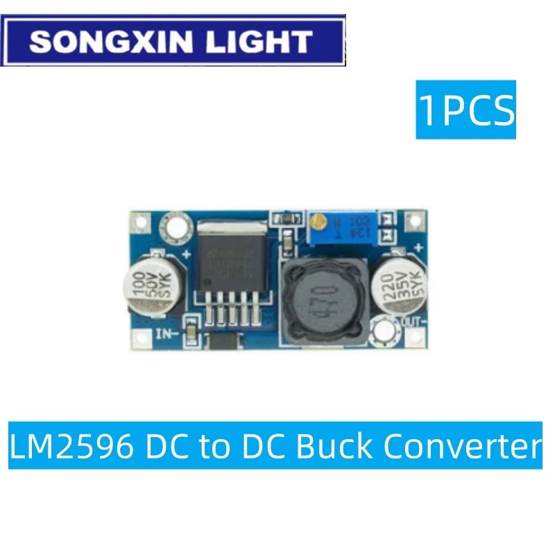 1/5/10pcs LM2596 DC to DC Buck Converter 3.0-40V to 1.5-35V Power Supply Step Down Module