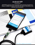 WitMotion [Accelerometer+Inclinometer] HWT901B TTL MPU9250 9-axis Gyroscope+Angle(XY0.1°)+Digital Compass+Air Pressure+Altitude