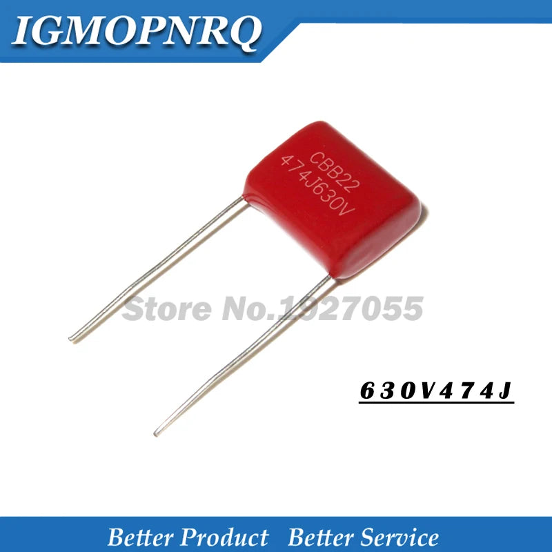 10PCS 100V471J 2000V104J 250V225J 250V475J 400V104J 400V684J 450V225J 450V105J 630V223J CBB  Polypropylene film capacitor new