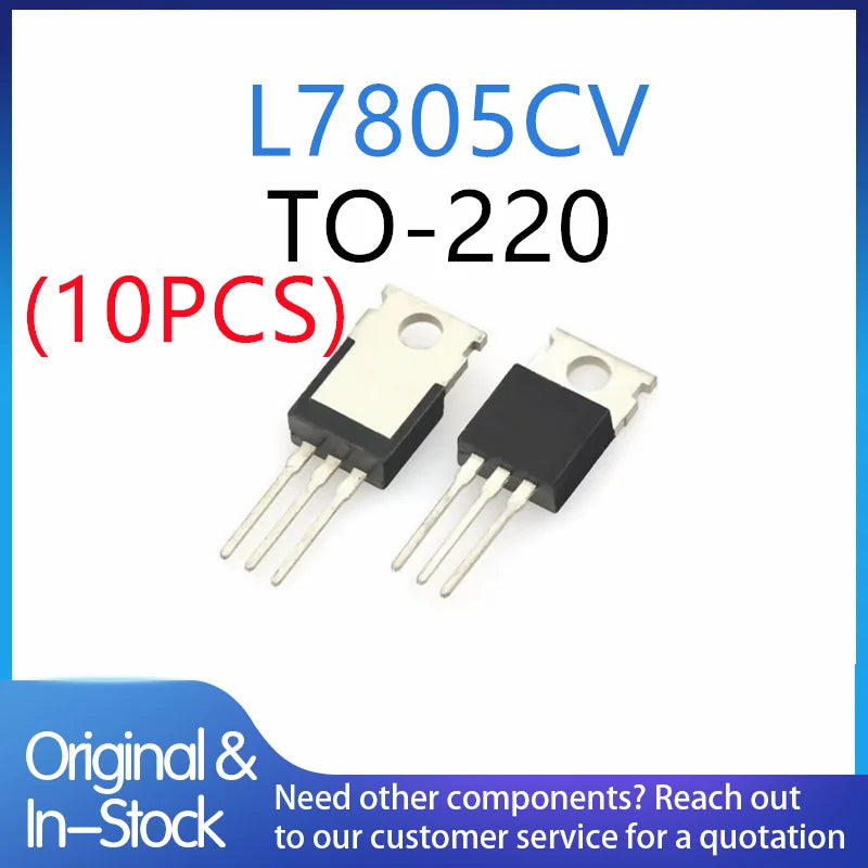 (10piece)100% New L7805CV 7805 L7805 L7805C LM7805 MC7805 TO-220