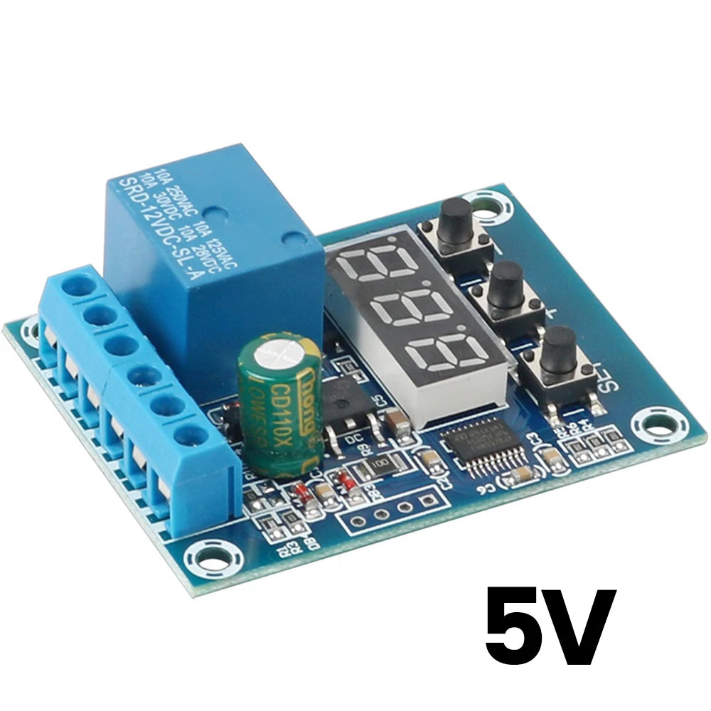 DC 5V 12V 24V Voltage Relay Module Upper Lower Limit Detection Control Switch Off ON Over Voltage Protection Relay