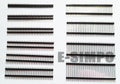 10pcs 2.54 1x40P L11.4-15-40-50mm Straight Single Row Double Plastic H2.5mm Breakable PCB Board Spacer Male Pin Header Connector