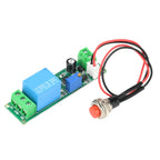 DC 5-12V relay switch module Timing Relay Switch Adjustable external button triggers connection delay Timer 1~10sec Delay Off