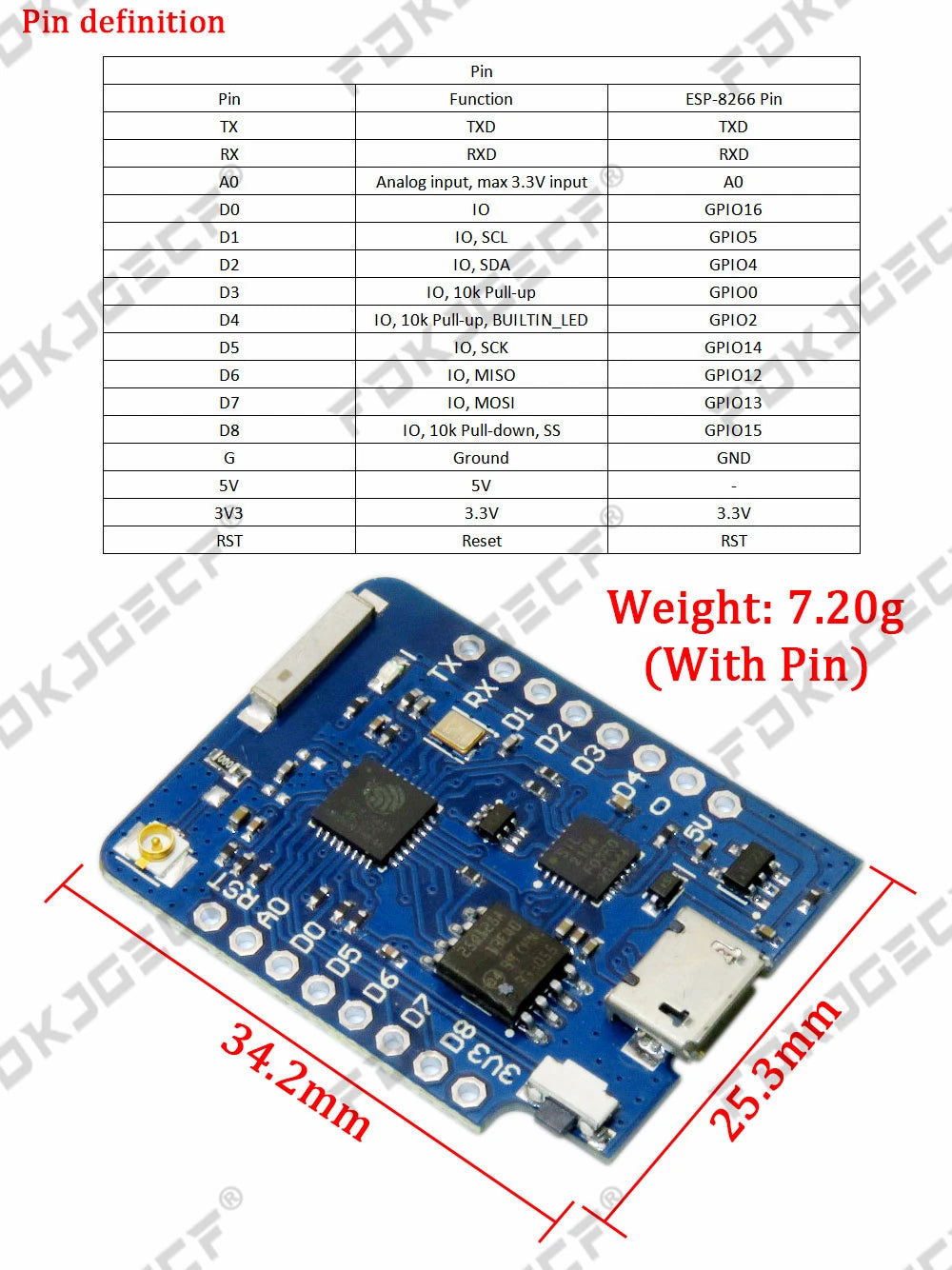 ESP8266 D1 Mini Pro V3.0 Wifi Development Board Nodeu WS2812 RGB DHT11 DHT22 AM2302 Relay DS18B20 BMP180 Motor For Wemos Diy Kit