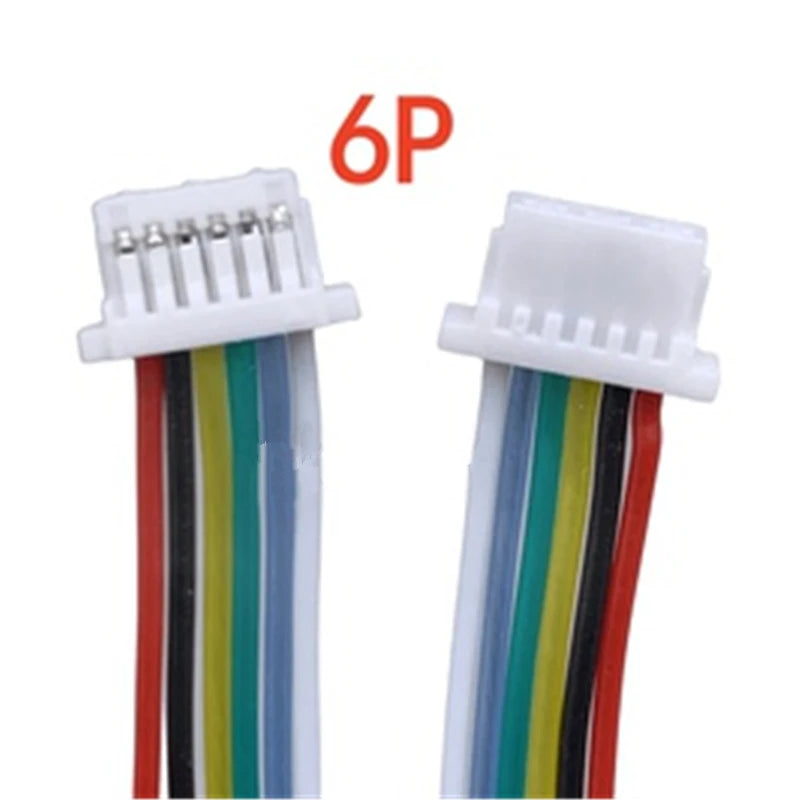 Mini Jst Sh 1.0mm Pitch Female Socket Terminal Plug Wire Connector Sh 1mm 2 3 4 5 6 7 8 Pin 10cm 28awg Electronic Wires Cable