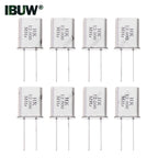 10PCS HC-49U 2Pin Passive Crystal Oscillator 10MHZ 11.0592MHZ 12MHZ 13.56MHZ 16MHZ 24MHZ