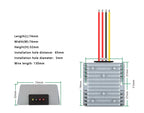 AC 12V24V Step-down to DC 12V Step-down Transformer Voltage Regulator AC36V48V to 12V Step-down Power Converter Onboard Adapter