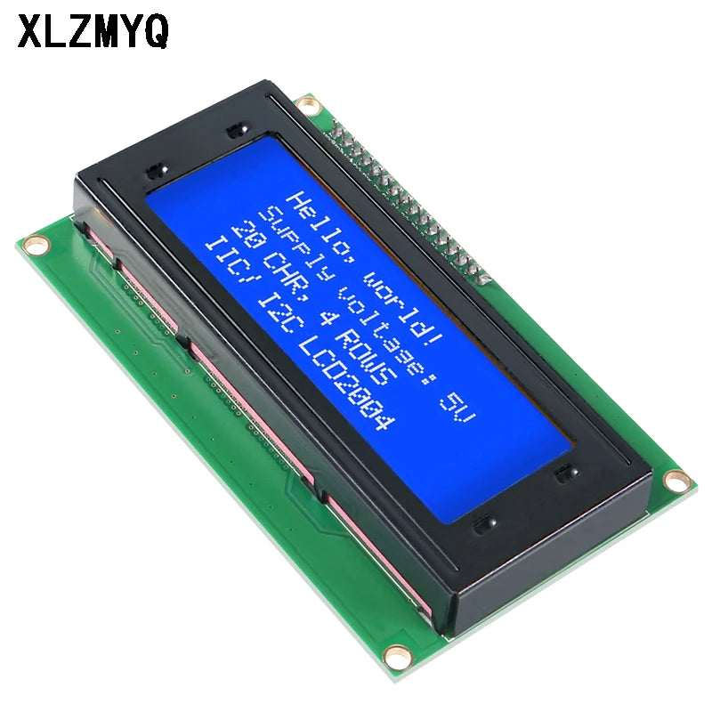 5pcs LCD2004+I2C LCD Display 2004 20x4 2004A Blue Screen HD44780 LCD With IIC/I2C Serial Interface Adapter Module For arduino