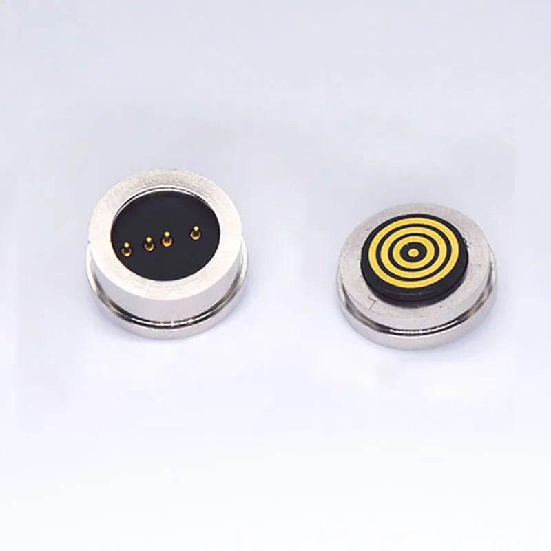 Magnetic Charging 4-pin 360 ° Blind Suction Waterproof Magnetic Connector For Medical Beauty Treatment Signal Transmission