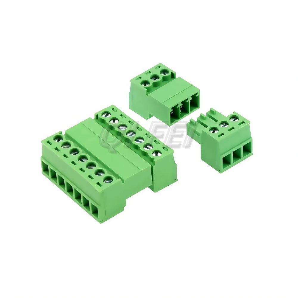 1set 2EDGRK 2.54mm 3.5mm 3.81mm 5.08mm 7.62mm Pitch 15EDGRK 2P 3P 4P 5P 6P~12PIN Solderless Docking Type PCB Terminal Connector