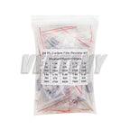 150PCS/300PCS 1W 2W 3W 5W 30Values Carbon Film Resistor Assortment Kit 5% Resistance Set 0.1R-750R 1K-820K ohms DIY Pack