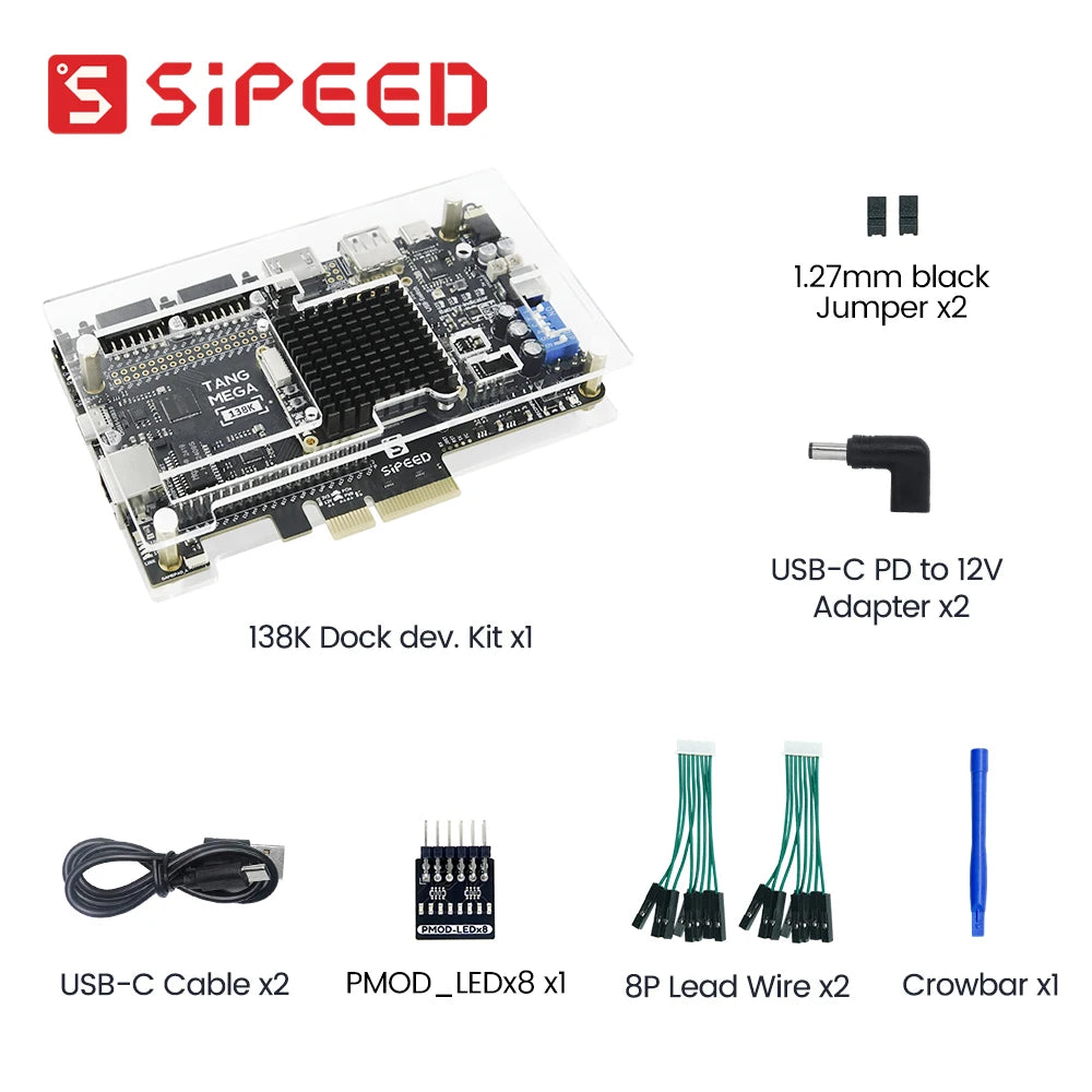 Sipeed Tang Mega 138K Dock GOWIN GW5AST RISCV FPGA Development Board