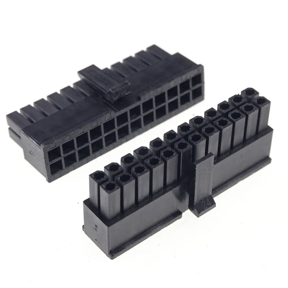 50pcs Micro-Fit 3.0 Connector Plug Receptacle Housing 2 Pin 4 6 8 10 12 14 16 18 20 22 24 CircuitsShell Power Cross 43025