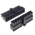 50pcs Micro-Fit 3.0 Connector Plug Receptacle Housing 2 Pin 4 6 8 10 12 14 16 18 20 22 24 CircuitsShell Power Cross 43025