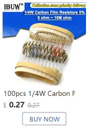 150PCS 300PCS 1/4W 1/2W 1W 2W 3W Resistance 1% Metal Film Resistor Assortment Kit Set 30Kinds Each 5/10PCS 1~750 1K~820K Ohm