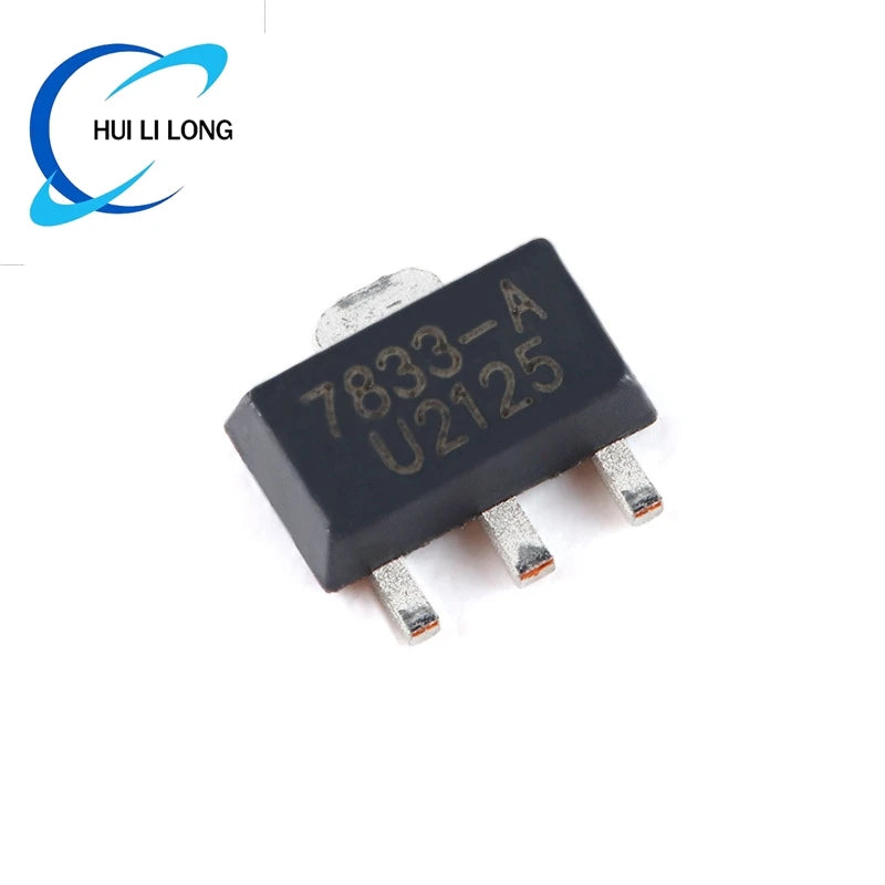 20pcs/10pcs HT7833 HT7833-A SOT-89 Output 3.3V/450mA Low Dropout Linear Regulator LDO Chip IC Integrated Circuit