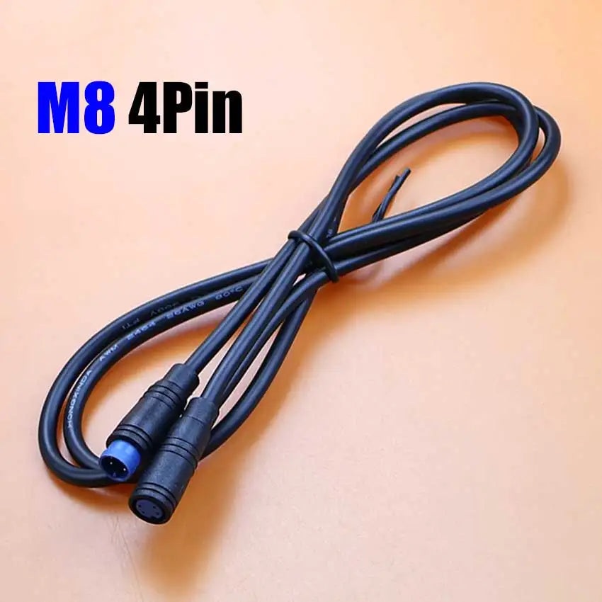 1pcs M6 M8 Waterproof Wire Aviation Plug Connector 2 3 4 5 6 Pin Core Male to Female Electric Butt Adapter Cable Extension Cord