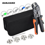 Wire Crimping Plier Jaws Kit for Jst Dupont/VH3.96/Tube/Insulation/Photovoltaic Terminals Crimper Electrical Clamp Hand Tool Set