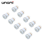 10Pcs DC Power Jack Socket Female Connector 5.5x2.1mm 3.5x1.3mm DC005 DC022 DC099 DC Plug Socket Nut Panel Mount Adapter