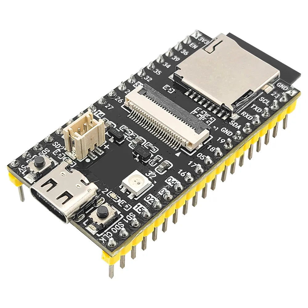 ESP32 CAM Development Board with OV2640 Camera Module TF Slot Battery Port ESP32-S Extend 2.4G Antenna 4MB Flash 8MB PSRAM