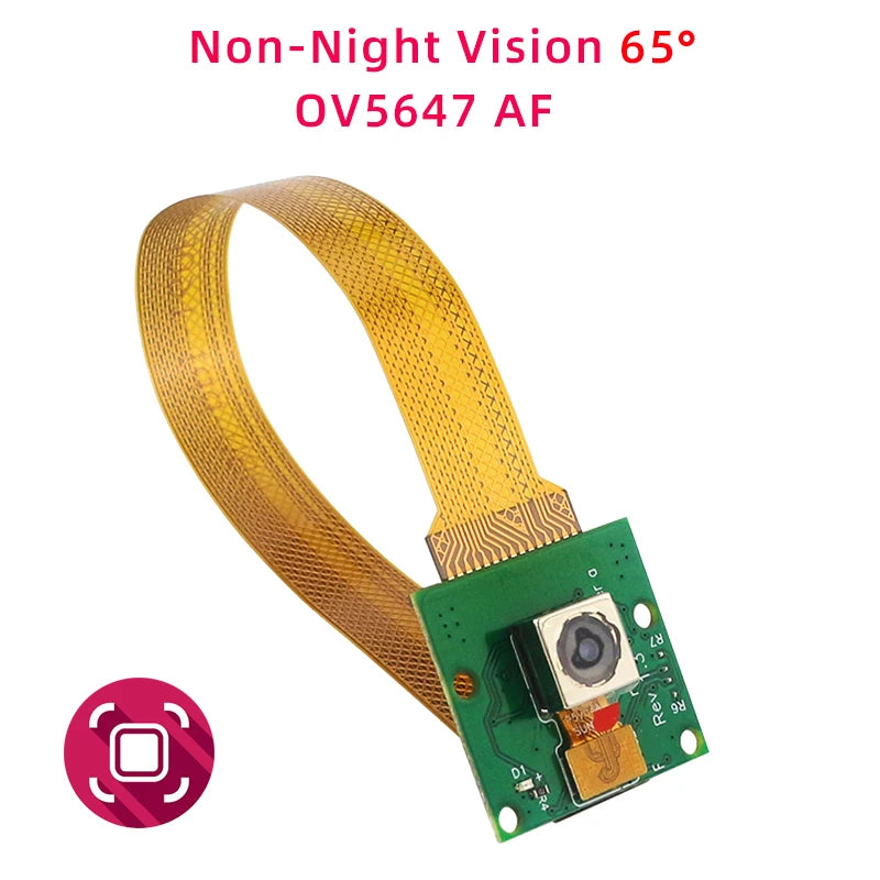 Raspberry Pi 5 Camera 5MP 1080P Optional Night Vision Wide Angle IR-CUT FF AF Cameras for RPI 5 Pi5 Zero